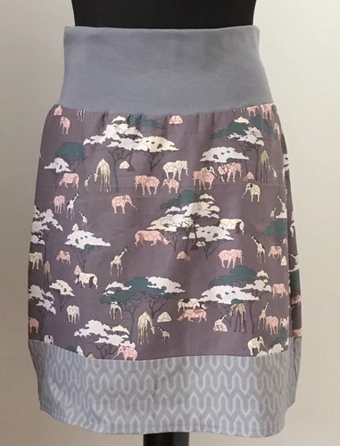 Bündchenrock schlupfrock - bündchenrock,,